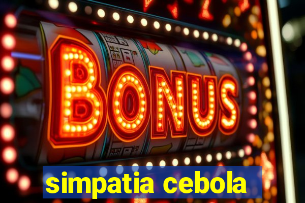 simpatia cebola